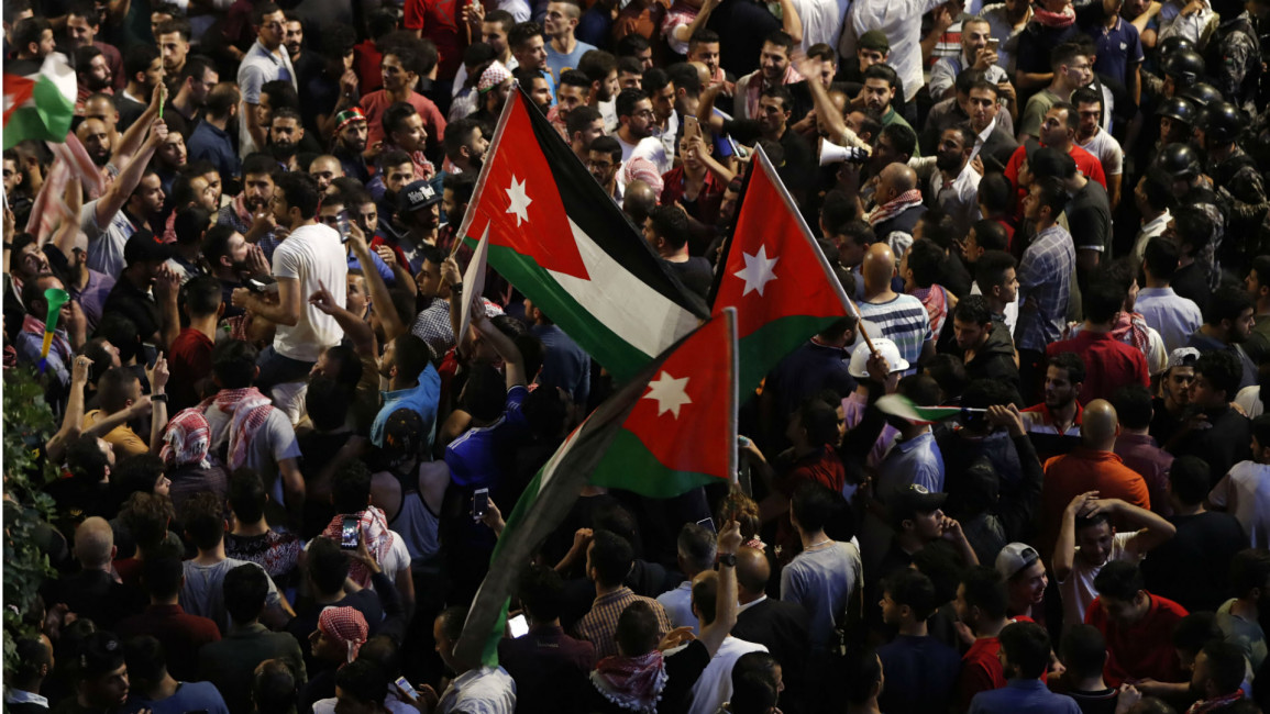 jordan protests