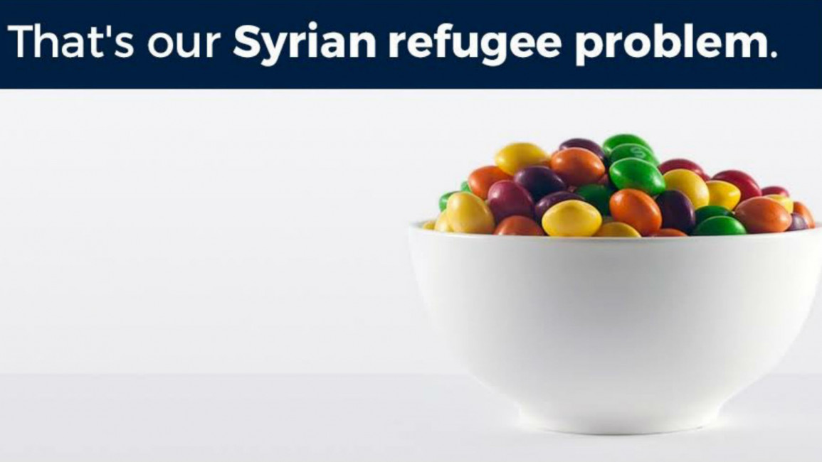 Skittles - Syrian refugees [Twitter]