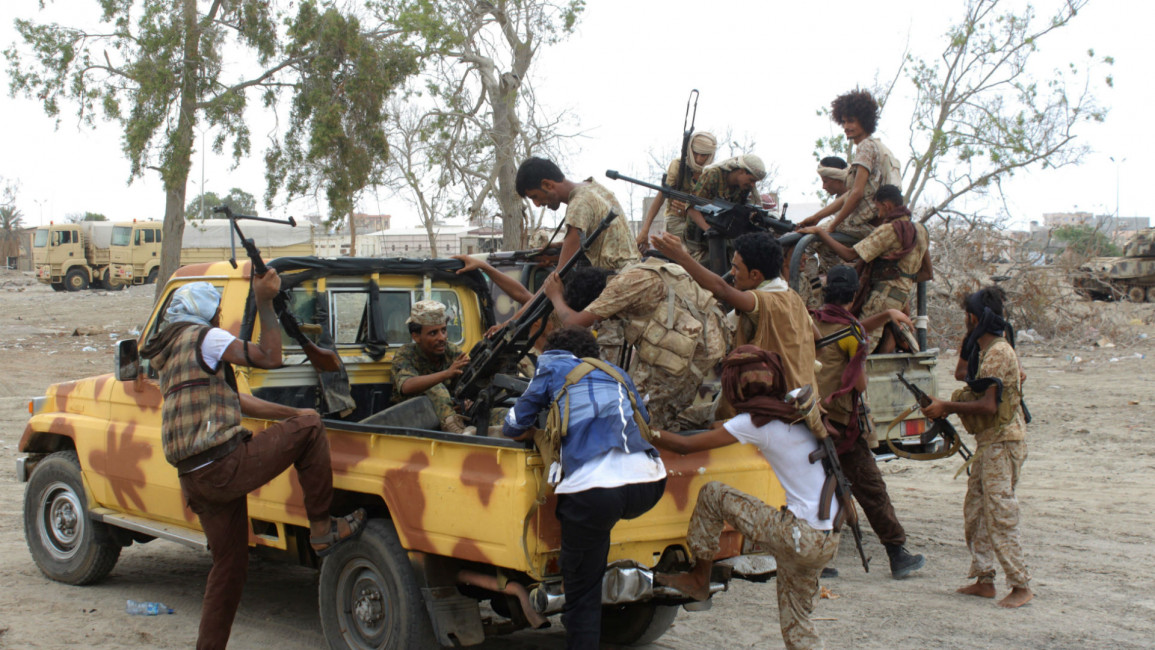 Yemen pro-govt fighters Aden AFP