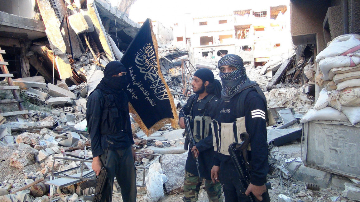 al nusra fighters Syria AFP