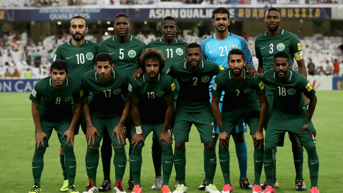Saudi football team [Getty]