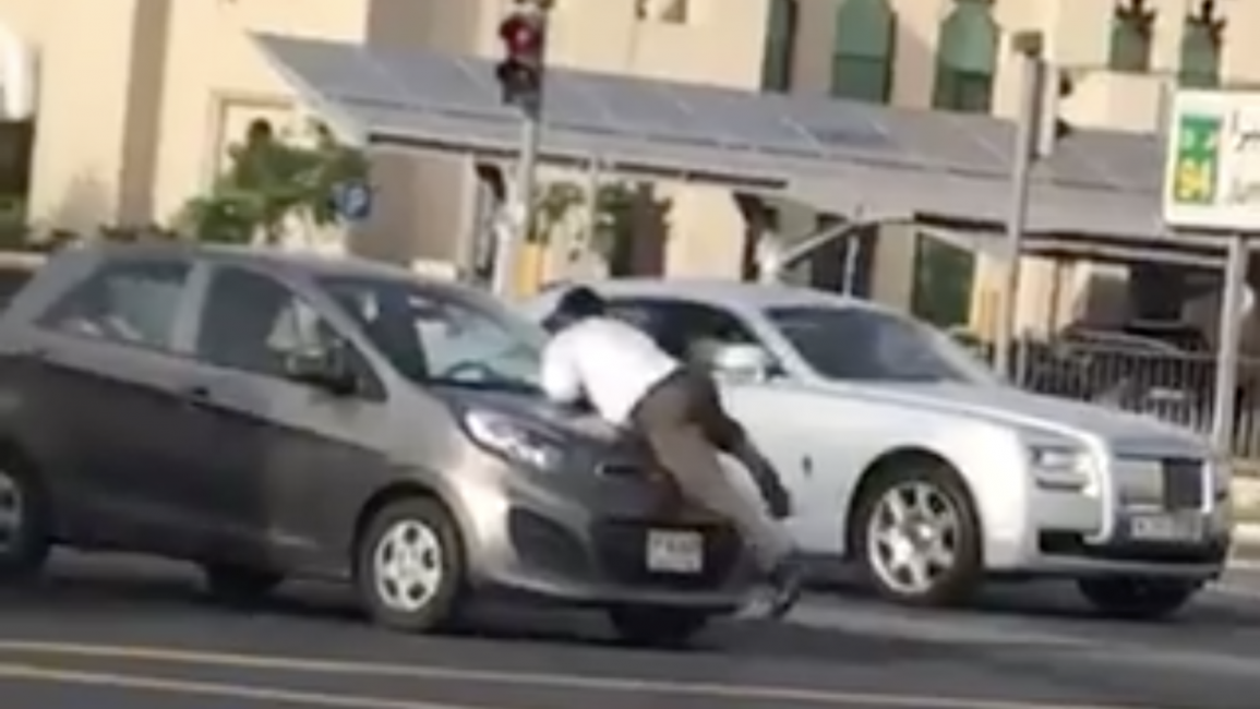 Dubai  valet dispute - Screenshot
