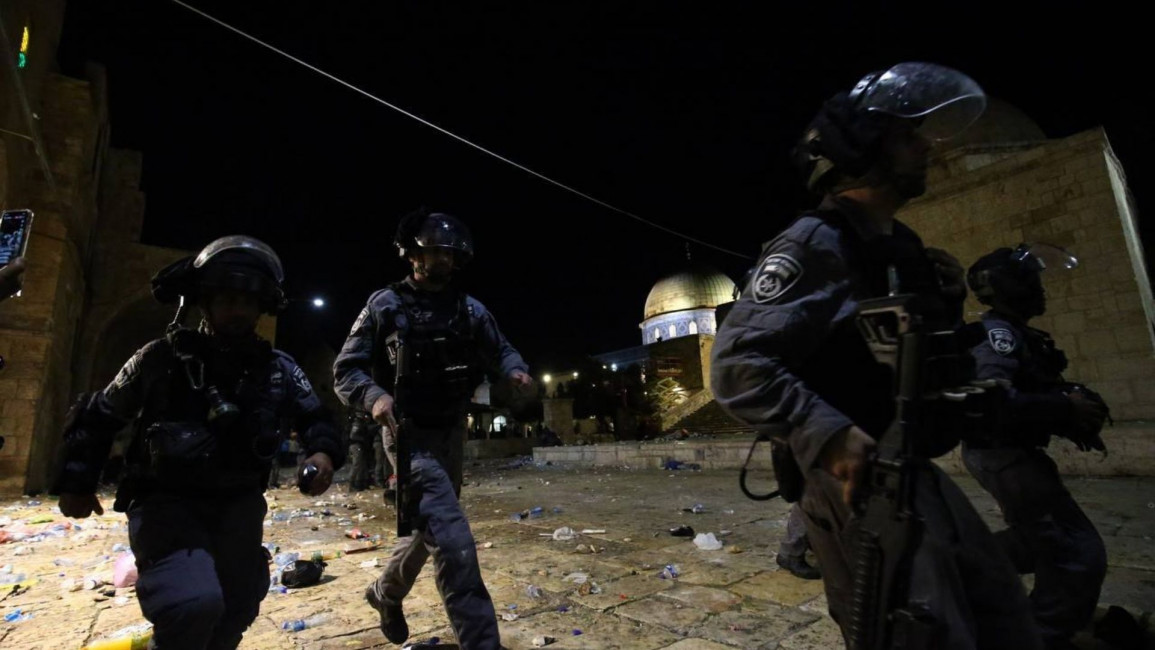 Israeli police [Anadolu]