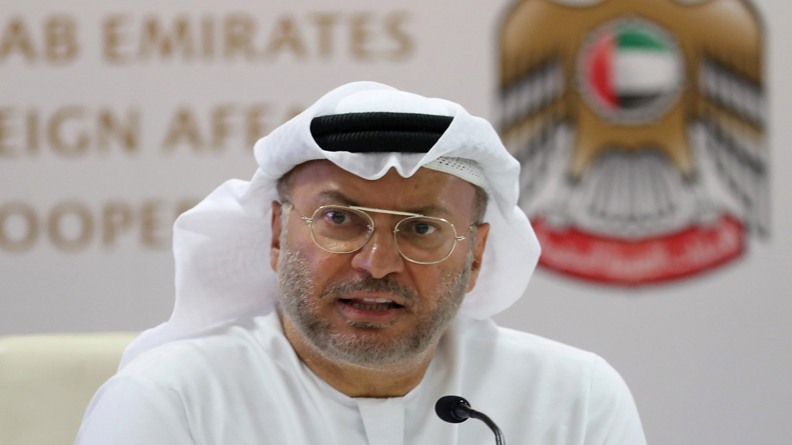 emirati minister gargash getty