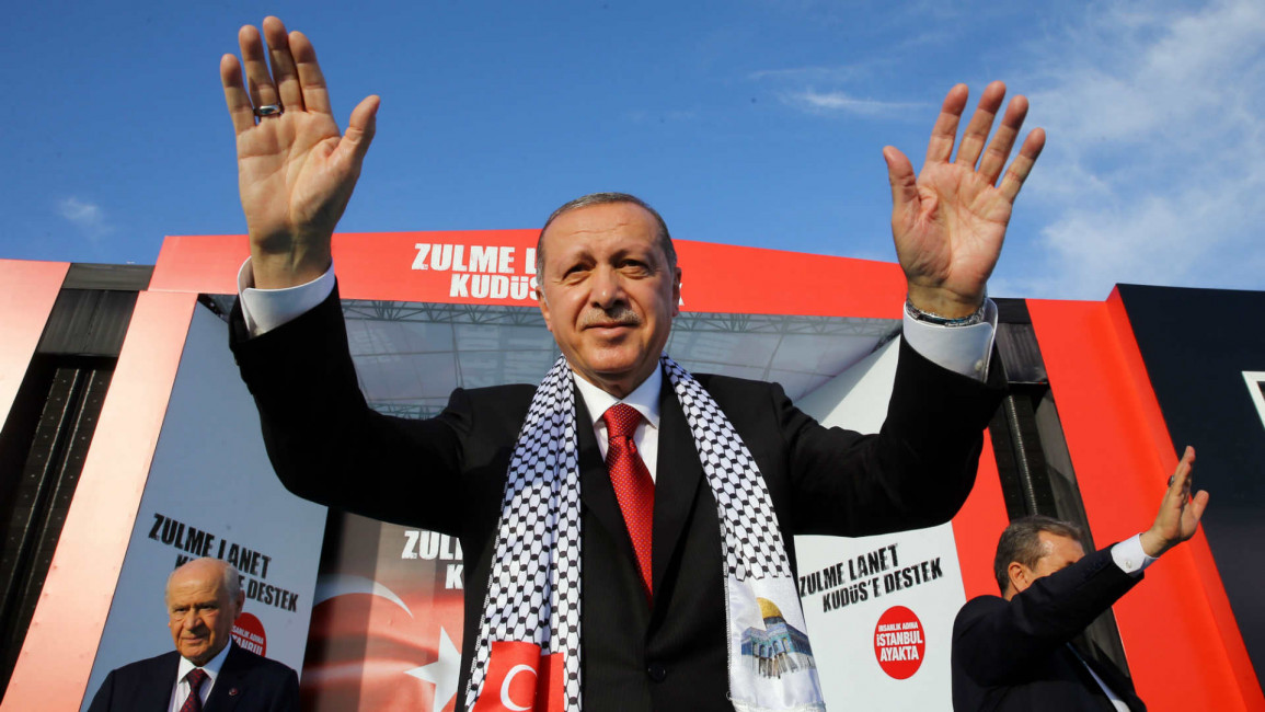 Erdogan al-Aqsa - Getty