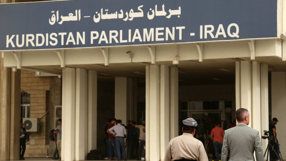 Kudistan parliament Erbil