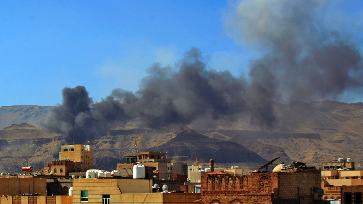 Airstrikes in Yemen [Getty]