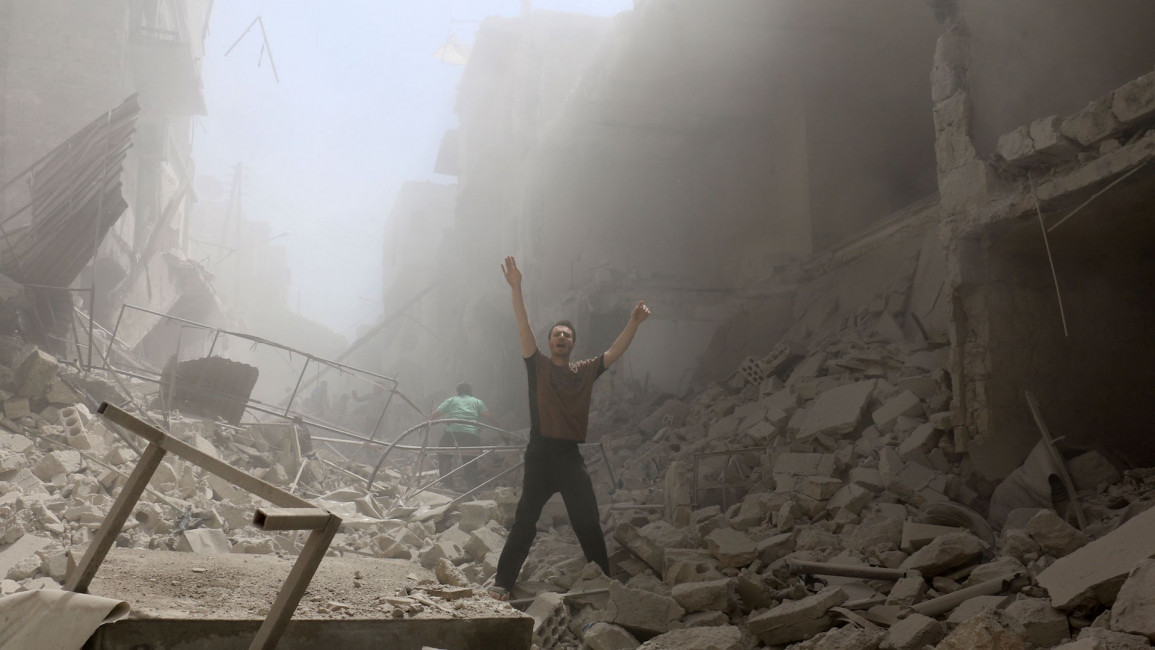 Aleppo civilians - AFP