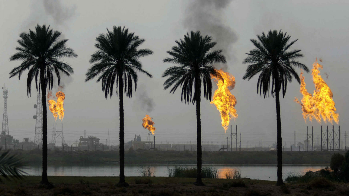 Iraq gas fields afp