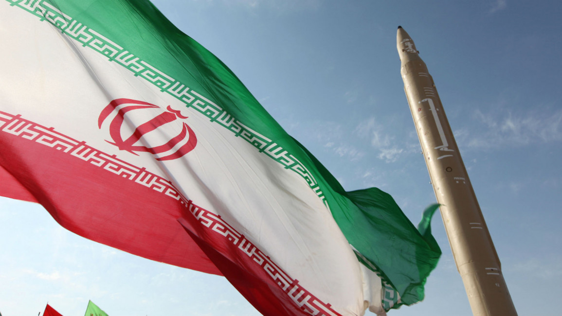 Iran flag - AFP