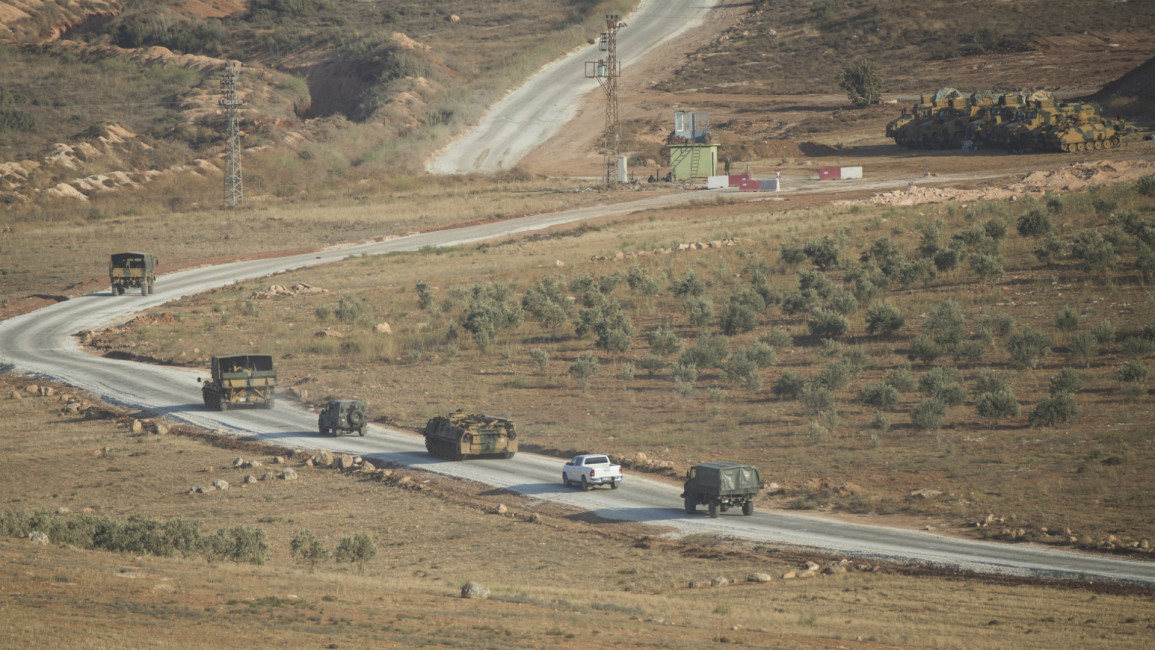 Turkish troops Idlib -- Anadolu