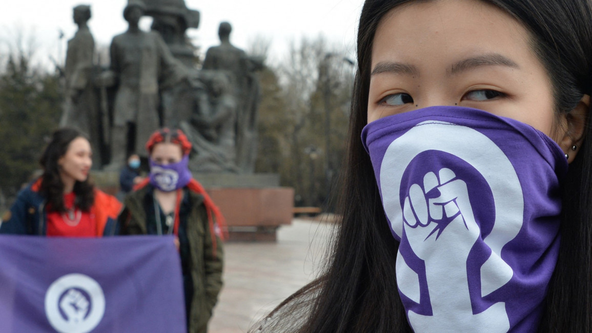 Kyrgyzstan women's rights [AFP/Getty]