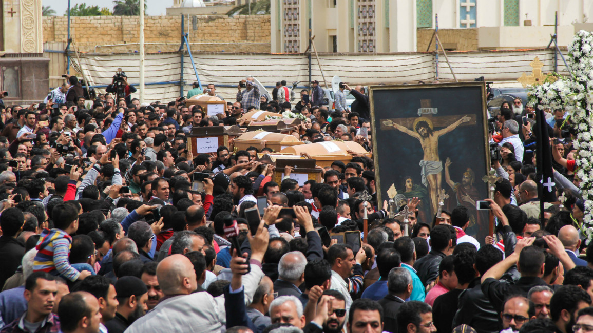 Egypt bomb Christians - Anadolu