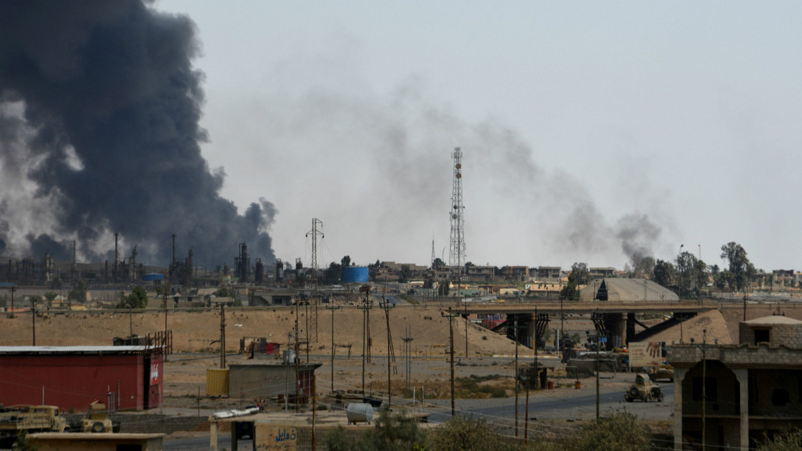 Qayyarah Iraq -- AFP