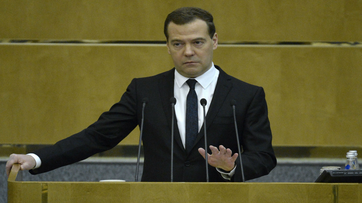 Dmitry Medvedev AFP