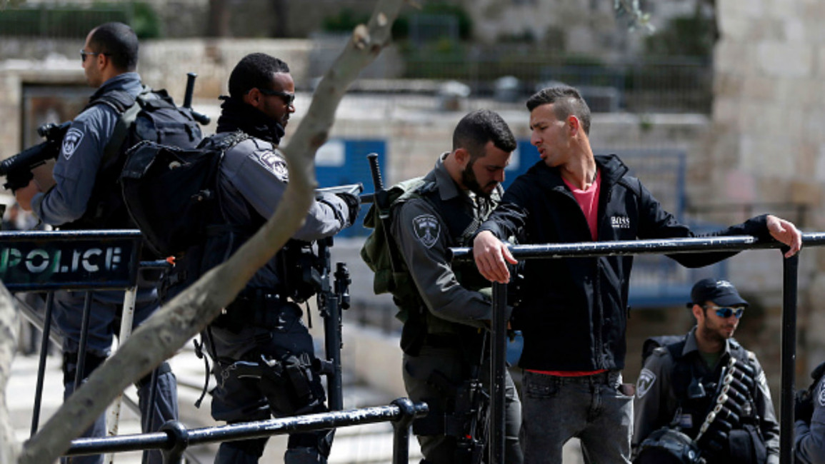 Israeli police - West Bank [AFP]
