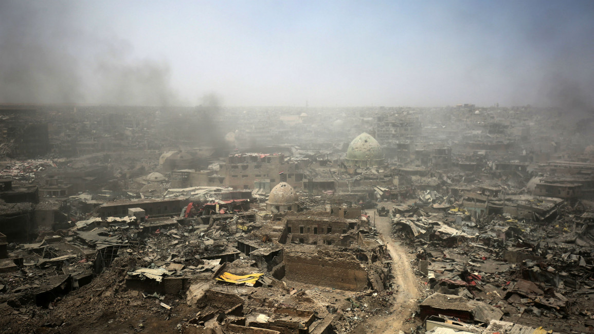 Iraq Mosul destruction