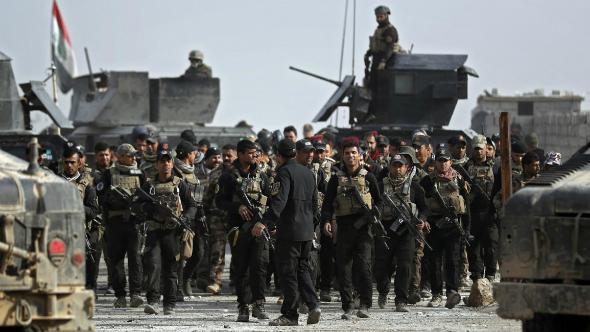 Mosul iraqi army -- AFP