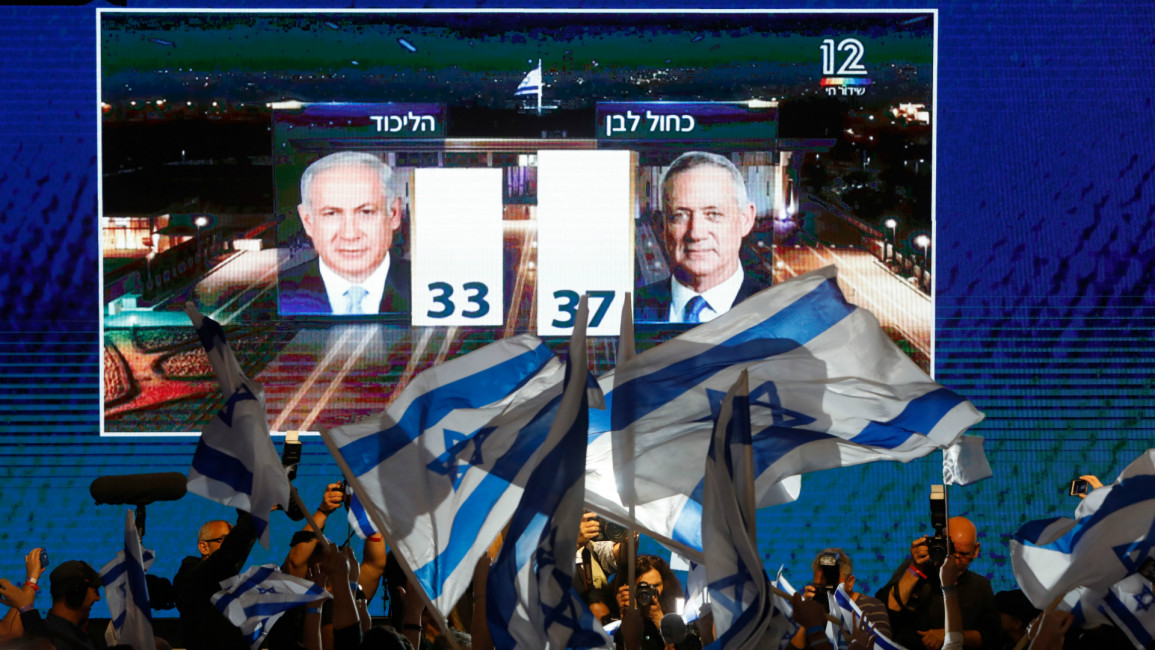 Israel elections -- AFP