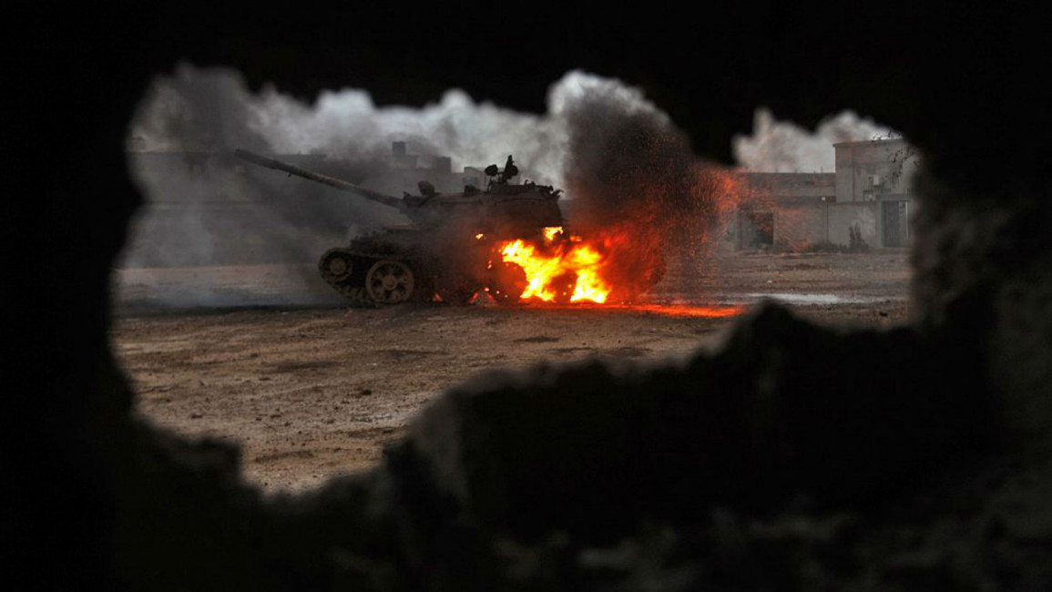 Libyan National Army clashes