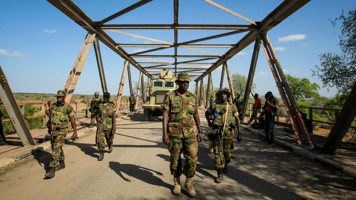 Uganda AU troops, Somalia -- AFP