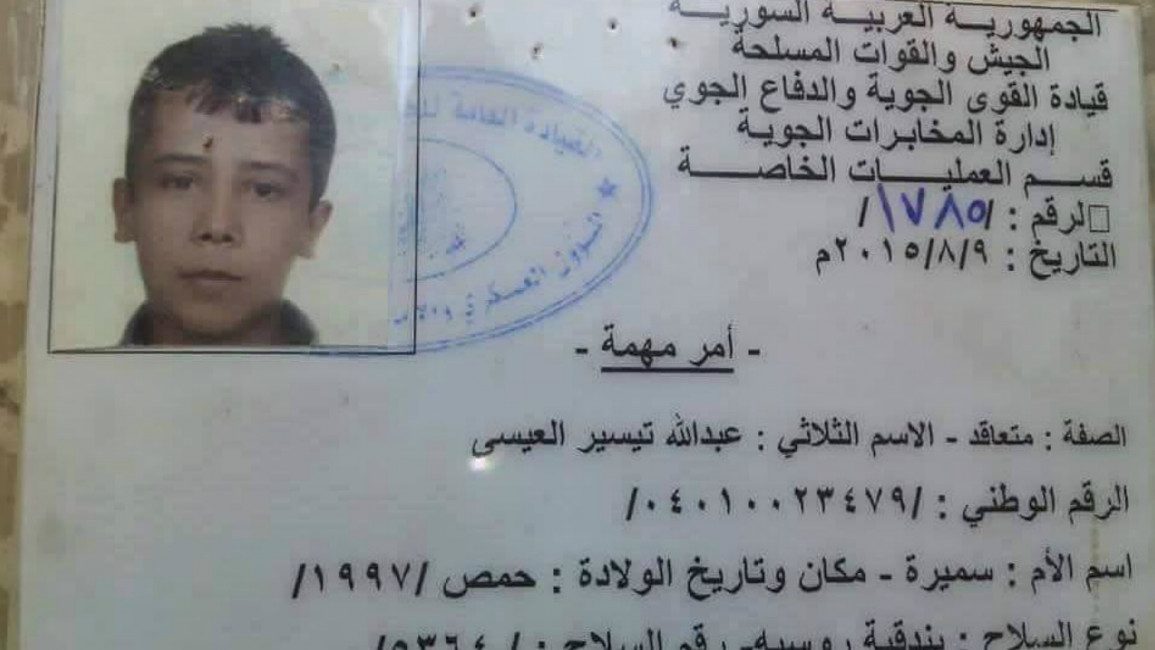 Syrian boy beheaded - Facebook