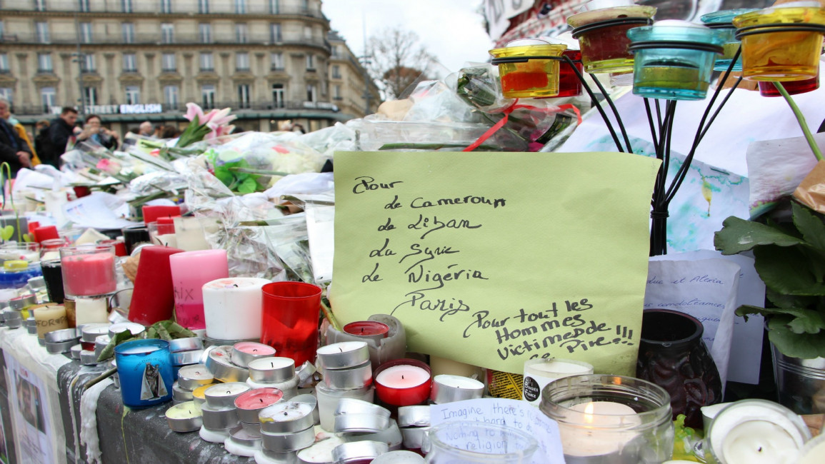 Paris attacks - ANADOLU