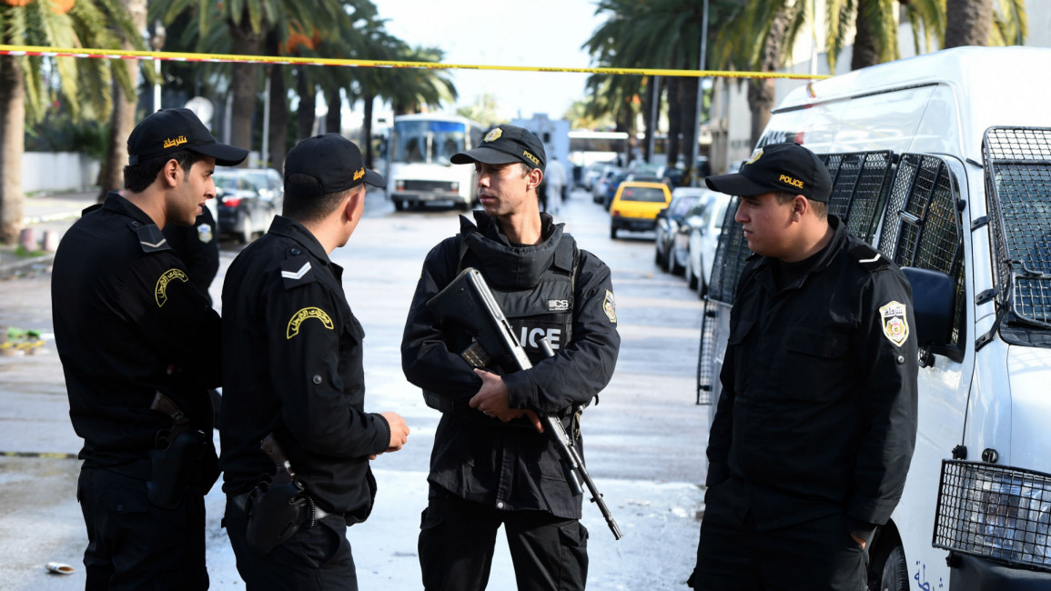 Tunisia police [AFP]