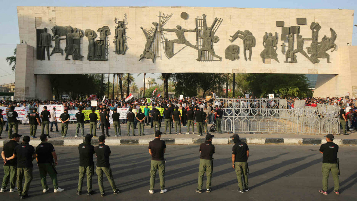 Iraq protests Baghdad - Getty