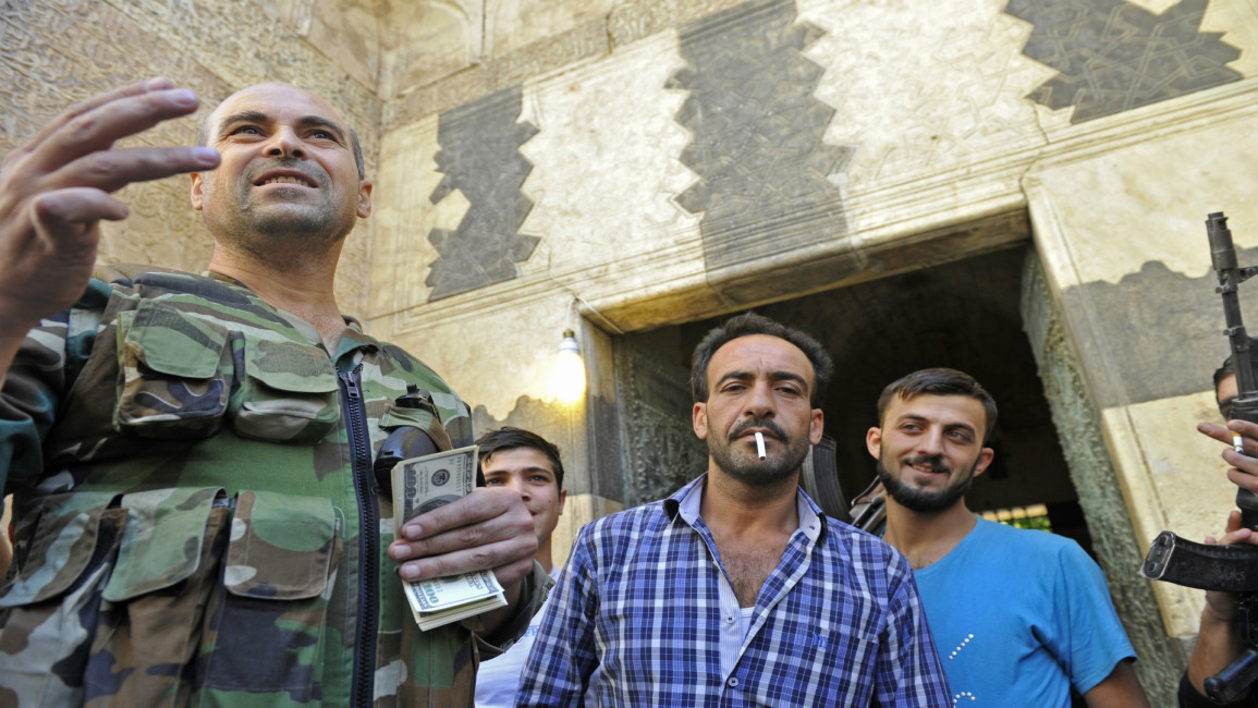 US Syria rebels - Getty