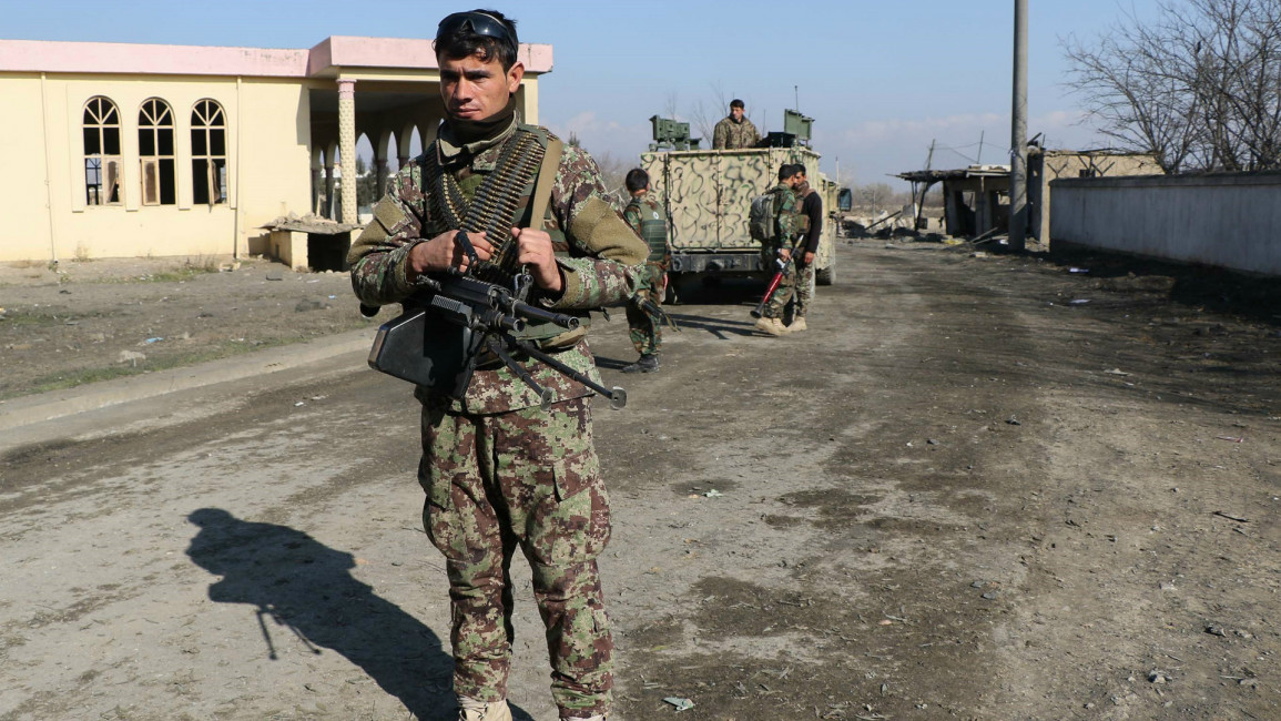 Afghan security forces -- Anadolu