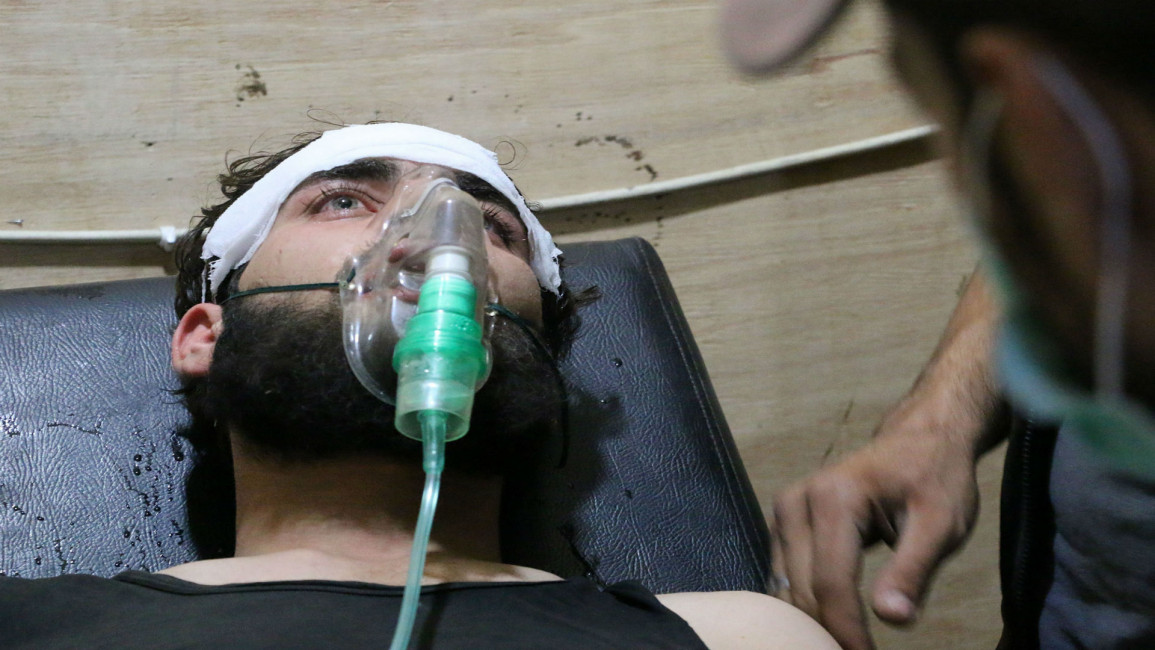 Syria chemical attack Anadolu