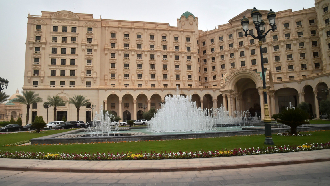 Ritz-Carlton Hotel in the Saudi capital Riyadh -- AFP
