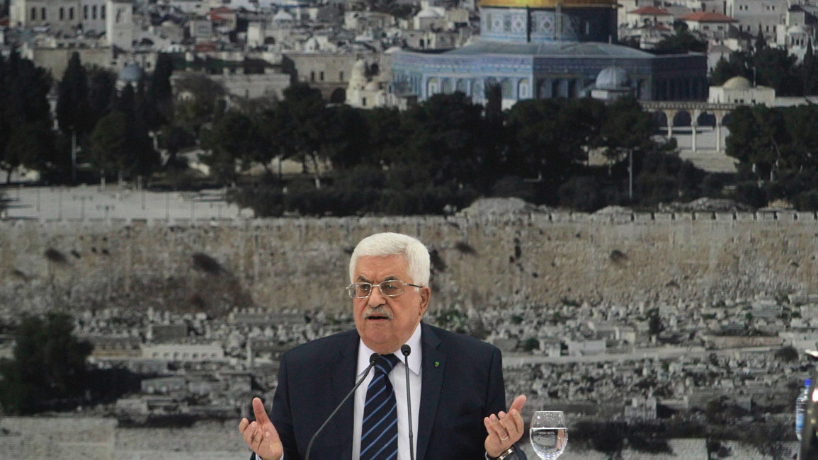 Mahmoud Abbas Palestinian Palestine Anadolu Englishsite