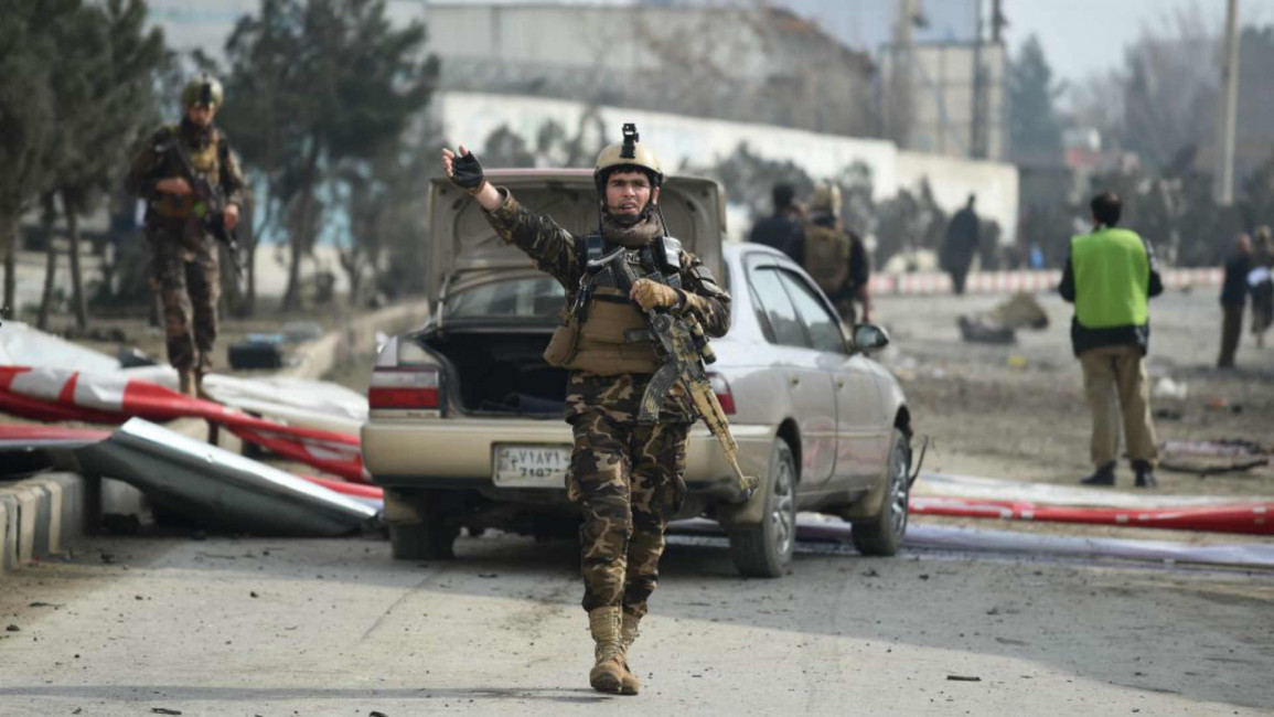 Afghan forces Kabul - AFP