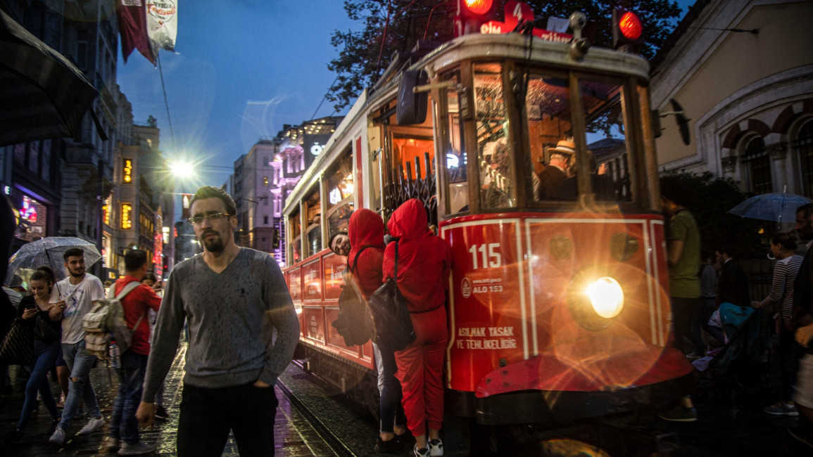 Tram Taksim Istanbul - Getty
