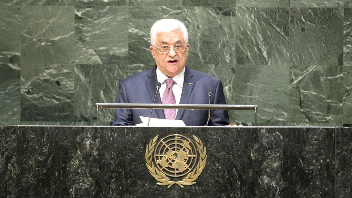 محمود عباس في الأمم المتحدة