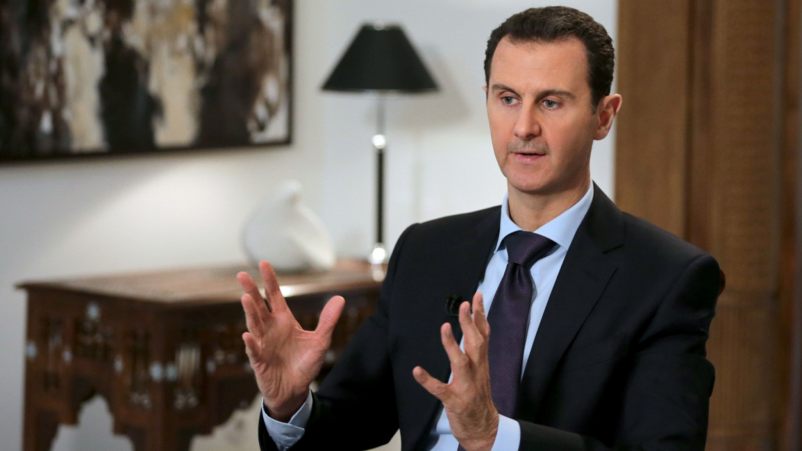 Bashar al-Assad interview [AFP/Getty]