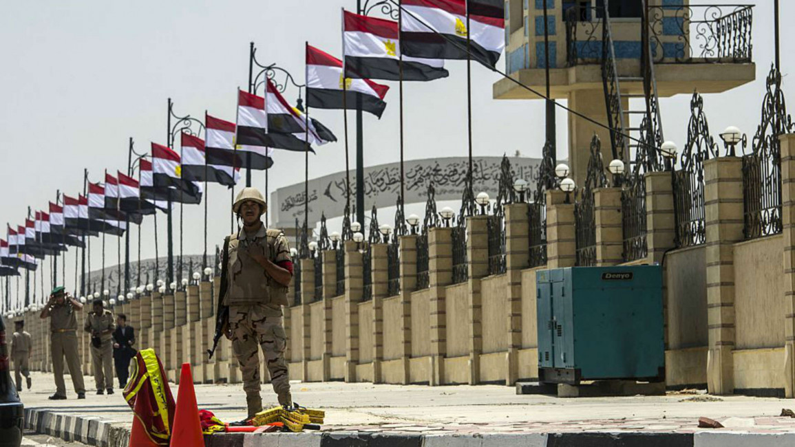 Egyptian soldiers - AFP
