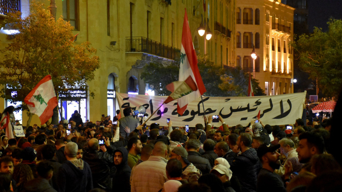 Lebanon PM Protests