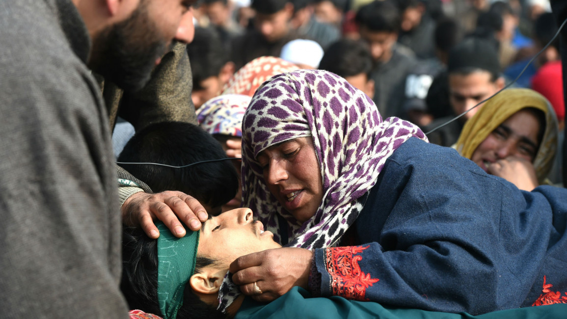 Kashmir protest - AFP