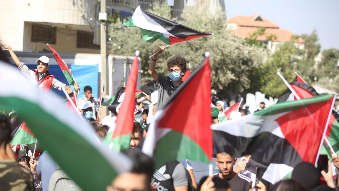 Palestine Protest Normalisation