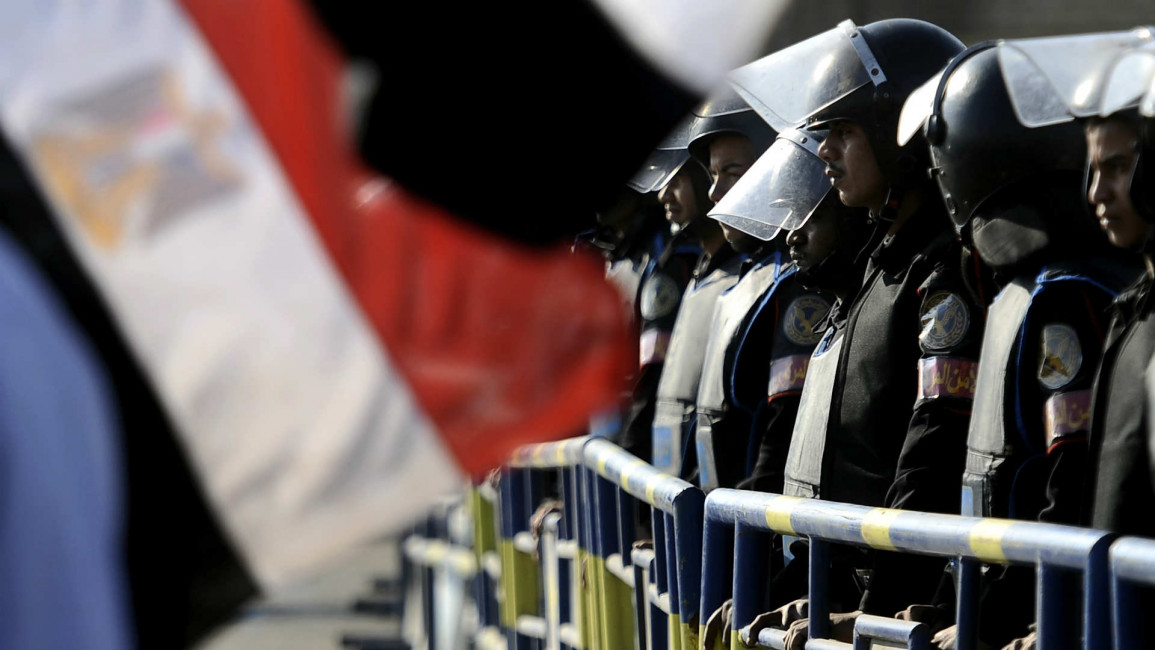 Anti-riot police Egypt