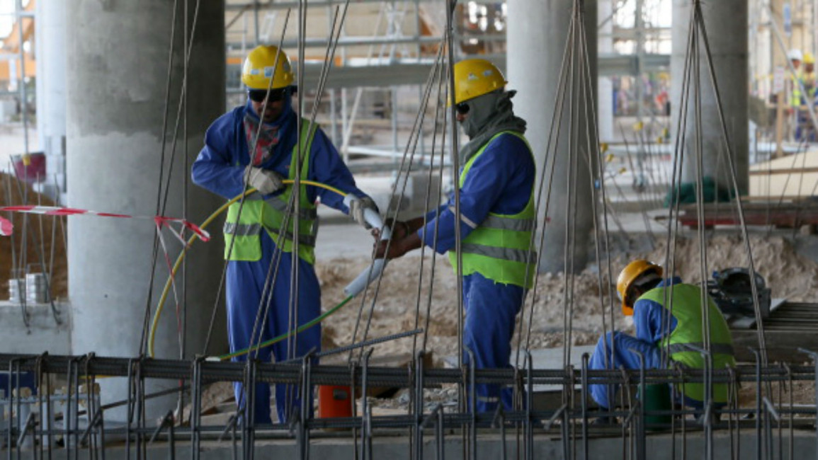 Qatar labour [AFP]