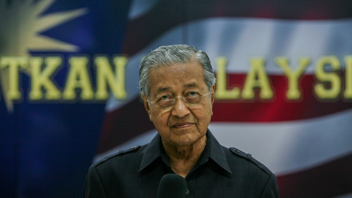 Mahathir Mohamad malaysia elections GETTY