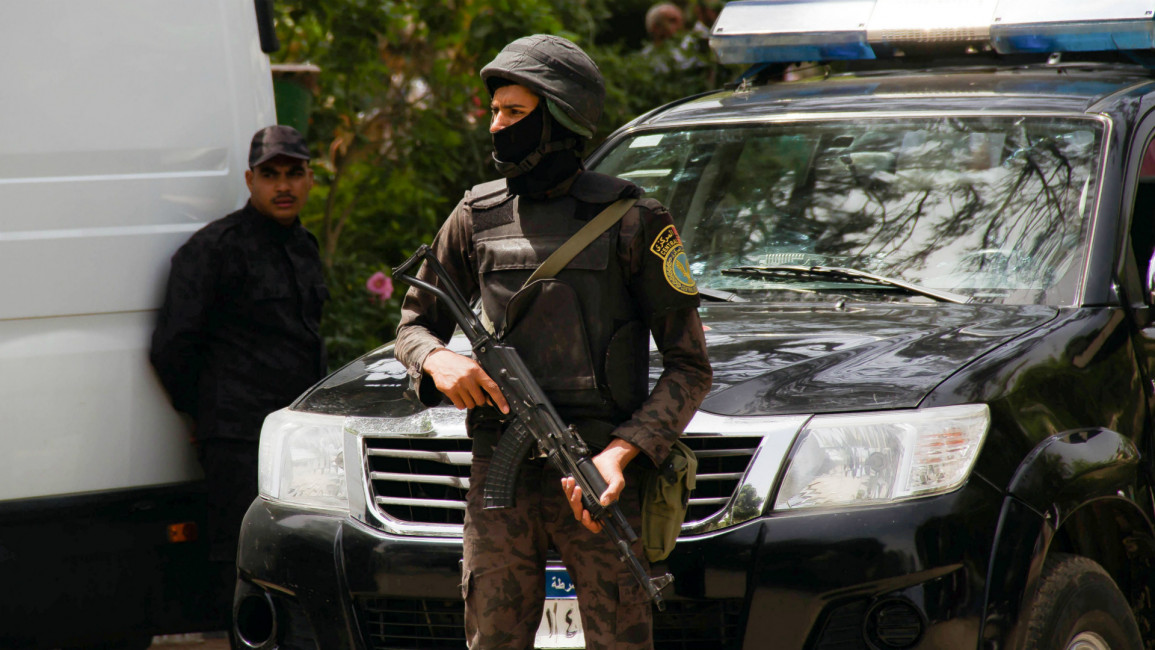 Egyptian security forces - AFP
