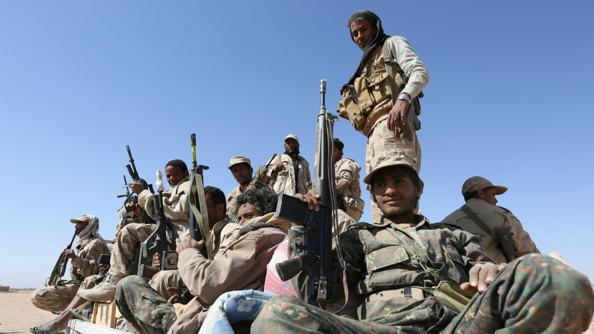yemen troops ana