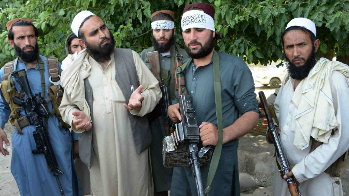 Taliban militants in Jalalabad