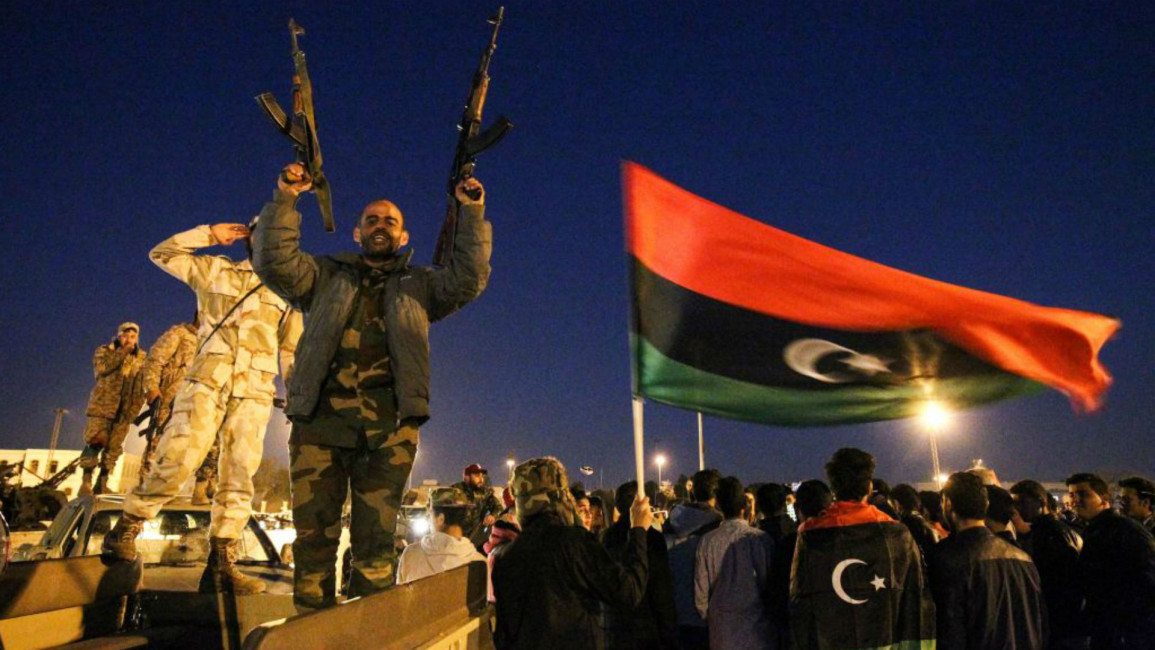 Libya anniversary Gaddafi