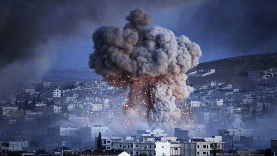 Kobani ISIS suicide bomb Getty